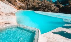 Bembeyaz rüya gibi! Burası Pamukkale Travertenleri değil! Doğa tutkunlarının yeni gözdesi!