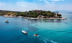Burası ne Bali ne de Bahamalar! Turkuaz denizi ve doğayla iç içe konumuyla İzmir’in tropik cenneti