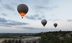 Kapadokya ve Pamukkale'den sonra şimdi de Antalya'da! Sıcak hava balonu turizmi başladı