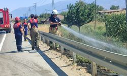 Beydağ ve Ödemiş'teki yangınlar hızlı müdahaleyle söndürüldü