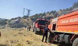 Gölbaşı’nda korkutan yangın