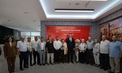 Demokrasi bileşenlerinden CHP'ye ziyaret!