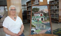 Hobi olarak başladı, kırık camları sanat eserine dönüştürdü