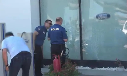 Aynı gün ikinci saldırı! Bu Kez hedef Antalya'daki Otokoç galerisi oldu