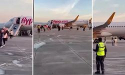 İzmir uçağında korku dolu anlar! Yolcular tahliye edildi