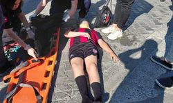 Otomobilin çarptığı 12 yaşındaki çocuk yaralandı