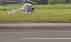Test uçuşunda korku dolu anlar! Helikopter kontrolden çıktı, 2 yaralı