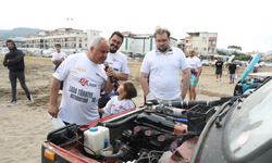 Lada tutkunları Gümüldür sahillerini renklendirdi