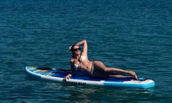 Melis Sezen İzmir Ildır'da tatilde:"Saklı cennetim"
