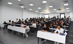 Menemen'de öğrencilere gerçek sınav deneyimi yaşatıldı