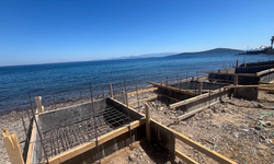 Sahile beton döküldü, ceza gecikmedi