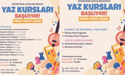 Seferihisar’da çocuklar için yaz dolu dolu geçecek: Kayıtlar başladı