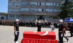 Şehit polis memuru son yolculuğuna uğurlandı