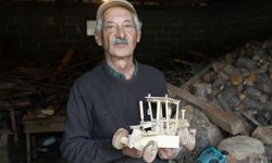 Torunu için yaptı, herkes sıraya girdi: Ahşap greyder hikayesi