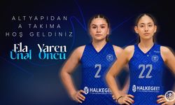 Aydın BBSK'da Ela Ünal ve Yaren Öncü'yü A Takım kadrosunda