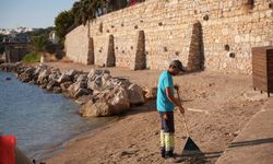 Çeşme'de yaz mesaisi başladı! Günlük 300 tondan fazla çöp toplanıyor