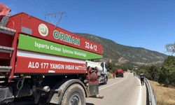 Isparta Eğirdir'de korkutan yangın! Havadan müdahale başladı