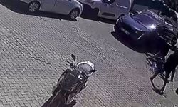 İzmir'de kuryeye yol ortasında saldırı! Sadece çukurdan kaçmak istemişti