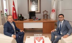 Karşıyaka Kaymakamı Demir'den başsavcıya hayırlı olsun ziyareti