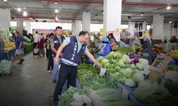 Konak pazarlarında tartı kontrolü! Eksik ürün veren esnafa ceza
