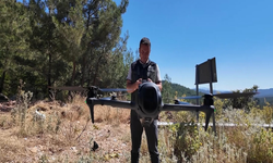 Muğla’da yangın nöbeti havadan sürüyor! Dronlar devrede