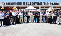 Şoförlerin yeni durağı: Menemen'de 100 TIR kapasiteli TIR Parkı hizmete açıldı