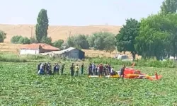 Son dakika: Ankara'da eğitim helikopteri düştü!
