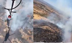 Son Dakika: Ormanlık alanda yangın çıktı! Havadan ve karadan müdahale sürüyor