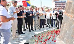 Srebrenitsa için Menemen'de duygusal anma! "Unutmayacağız"