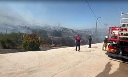 Torbalı'da korkutan yangın! Alevler hızla yayıldı, iş yerleri boşaltıldı