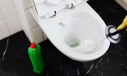 Tuvaletteki sarı lekeleri saniyeler içinde çözüyor! Ne çamaşır suyu ne pahalı ürün, evdeki 2 malzeme yetiyor