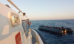 Sahil Güvenlik lastik botları durdurdu! Karaburun ve Seferihisar açıklarında 73 göçmen yakalandı