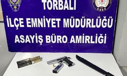 İzmir'de tabanca ve palalı kavga! 1 şüpheli tutuklandı