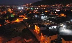 Milas'ta tarihe ışık dokunuşu! Gece manzarası büyülüyor