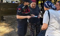 Kemalpaşa’da 100 kadına KADES bilgilendirmesi! Jandarma sahaya indi