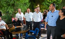 Bornova'da saha mesaisi! Başkan Ömer Eşki, Çamdibi'nde vatandaşlarla buluştu