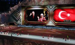 Erdoğan, Dünya Göçebe Oyunları'nın açılışında! Türkiye kafilesine özel selam