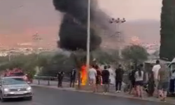 Muğla'da seyir halindeki otomobil bir anda alev aldı!