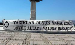 İzmir'de Altay isyanı! Taraftarlardan meydanlarda pankartlı eylem