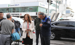 Karşıyaka Çarşı’ya motosikletle giren yandı! Kurala uymayanlara ceza kesildi