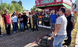 Tire’de orman yangınlarına karşı gönüllüler sahaya çıktı!