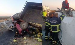 Traktöre çarpan minibüs devrildi! 2 kişi hayatını kaybetti, 6 yaralı