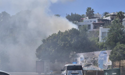 Bodrum’da korkutan yangın!