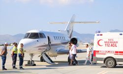 Girne'deki gemi kazasından kurtarılmıştı! Hamile kadın ambulans uçakla Türkiye'ye getirildi