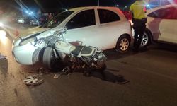 Ödemiş’te otomobille motosiklet birbirine girdi! Yaralılar hastaneye kaldırıldı