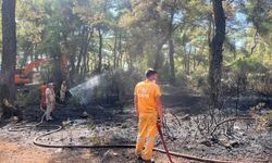 Antalya'da korkutan yangın! Evlere 500 metre mesafede yangın çıktı! Mahalle sakinleri sokağa indi