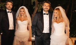 Şarkıcı Gökçe Dinçer ve Aras Yıldıran evlendi! Gelinliği sosyal medyayı ikiye böldü