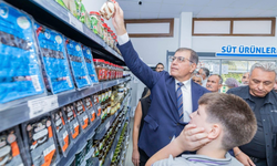 İZMAR’ın 25’inci şubesi Buca’da açıldı! Başkan Tugay ilk alışverişi yaptı