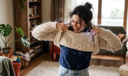 Herkes bu sorunu kışın yaşıyor: Kazağınızı giydiğinizde saçlarınız kabarıyorsa nedeni bu olabilir!