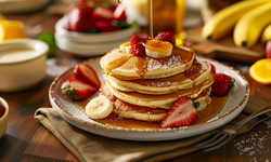 Dışarıda pahalı, evde çok kolay! Yumuşacık pancake yapmanın püf noktası